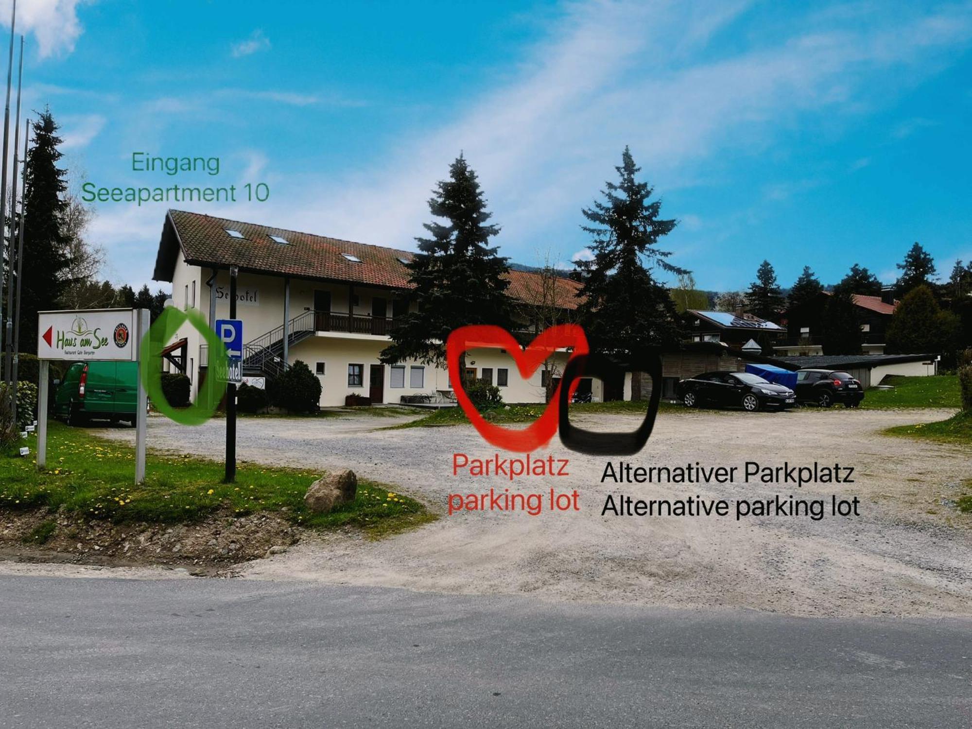 Gemuetliches Seeapartment Am Berg Arrach Exteriér fotografie